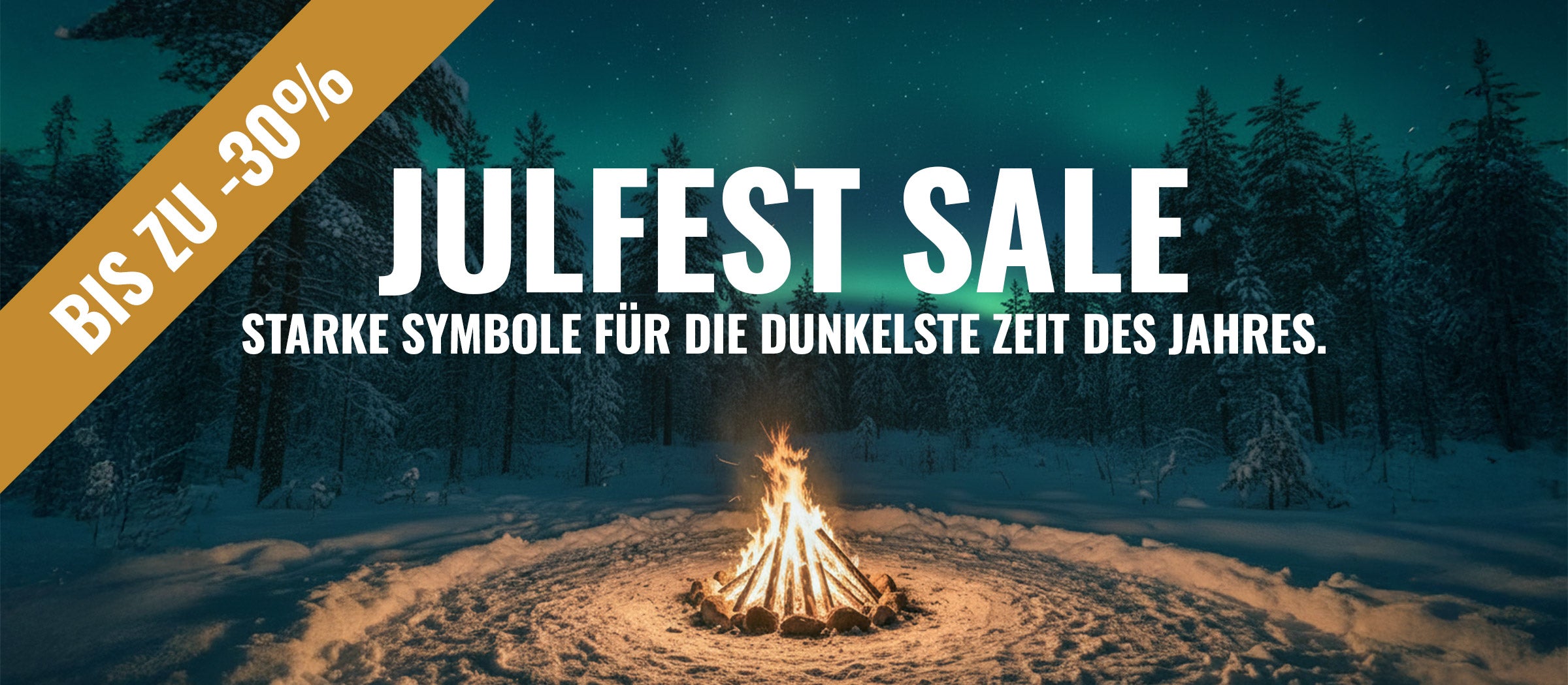 Julefest Sale - bis zu -30% Webbanner